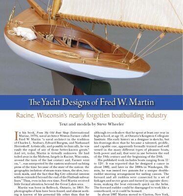 خرید و دانلود نسخه کامل کتاب Fred W. Martin Excellent Sailboat Yacht Boat Plan Plans