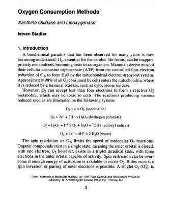 خرید و دانلود نسخه کامل کتاب Free Radical and Antioxidant Protocols. Chapter 8 is absent