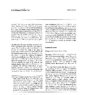 خرید و دانلود نسخه کامل کتاب Friedman Fallacies