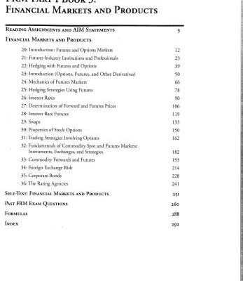خرید و دانلود نسخه کامل کتاب FRM Part I Book 3: Financial Markets and Products (2014 Schweser Notes)