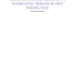 خرید و دانلود نسخه کامل کتاب From an Antagonistic to a Synergistic Predator Prey Perspective. Bifurcations in Marine Ecosystem