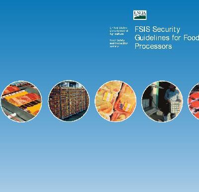 خرید و دانلود نسخه کامل کتاب FSIS Security Guidelines for Food Processors