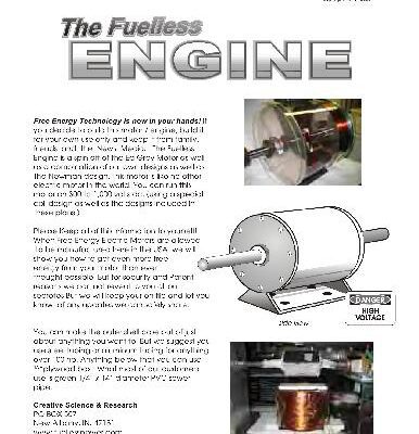 خرید و دانلود نسخه کامل کتاب Fuelless Engine 1-50Hp