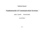 خرید و دانلود نسخه کامل کتاب Fundamentals Of Communication Systems Solution Manual