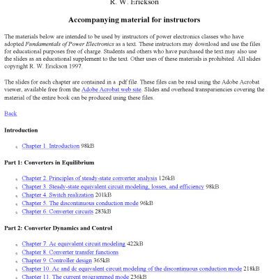 خرید و دانلود نسخه کامل کتاب FUNDAMENTALS OF POWER ELECTRONICS