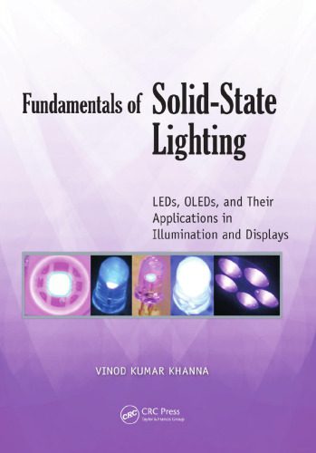 خرید و دانلود نسخه کامل کتاب Fundamentals of Solid-State Lighting: LEDs, OLEDs, and Their Applications in Illumination and Displays_68f63e068763e.jpeg خرید و دانلود نسخه کامل کتاب Fundamentals of Solid-State Lighting: LEDs, OLEDs, and Their Applications in Illumination and Displays