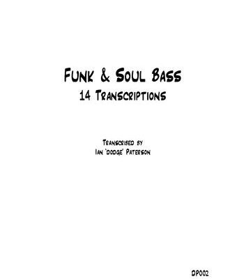 خرید و دانلود نسخه کامل کتاب Funk & Soul Bass. 14 Transcriptions.