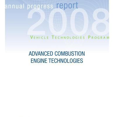 خرید و دانلود نسخه کامل کتاب Fy 2008 Progress Report for Advanced Combustion Engine Research аnd Development