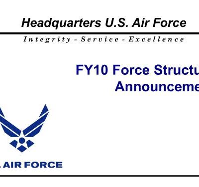 خرید و دانلود نسخه کامل کتاب FY10 Force Structure Announcement