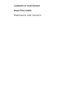 خرید و دانلود نسخه کامل کتاب Galdós: Fortunata and Jacinta (Landmarks of World Literature)