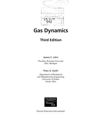 خرید و دانلود نسخه کامل کتاب Gas Dynamics