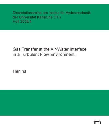 خرید و دانلود نسخه کامل کتاب Gas transfer at the air-water interface in a turbulent flow environment
