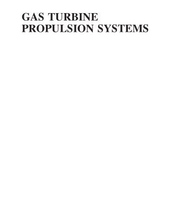 خرید و دانلود نسخه کامل کتاب Gas Turbine Propulsion Systems