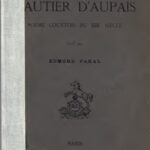 خرید و دانلود نسخه کامل کتاب Gautier d’Aupais, poème courtois du XIIIe siècle