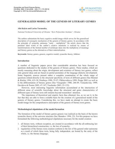 خرید و دانلود نسخه کامل کتاب Generalized Model of the Genesis of Literary Genres_68ec54c8bb595.jpeg خرید و دانلود نسخه کامل کتاب Generalized Model of the Genesis of Literary Genres