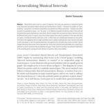خرید و دانلود نسخه کامل کتاب Generalizing Musical Intervals