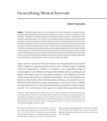 خرید و دانلود نسخه کامل کتاب Generalizing Musical Intervals