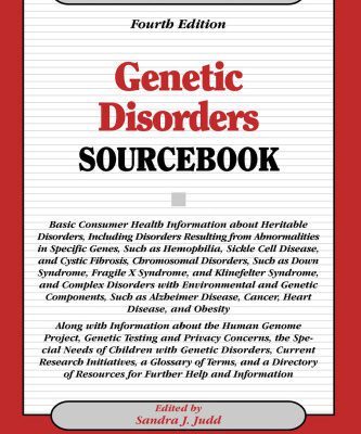 خرید و دانلود نسخه کامل کتاب Genetic Disorders Sourcebook, Fourth Edition (Health Reference Series)