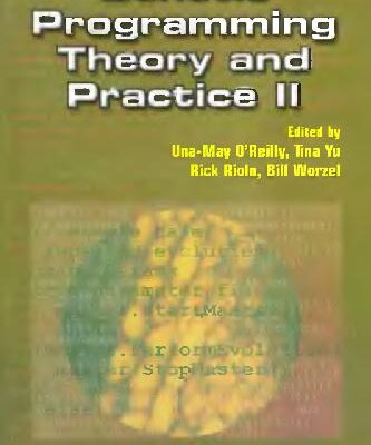 خرید و دانلود نسخه کامل کتاب Genetic Programming Theory and Practice II