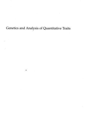 خرید و دانلود نسخه کامل کتاب Genetics and Analysis of Quantitative Traits_68e6d50b0236c.jpeg خرید و دانلود نسخه کامل کتاب Genetics and Analysis of Quantitative Traits