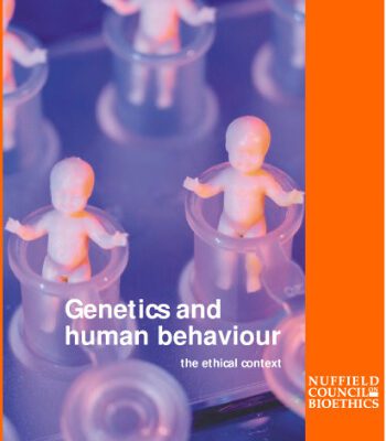 خرید و دانلود نسخه کامل کتاب Genetics and human behaviour the ethical context