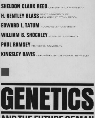 خرید و دانلود نسخه کامل کتاب Genetics and the Future of Man: A Discussion at the Nobel Conference