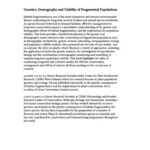 خرید و دانلود نسخه کامل کتاب Genetics, Demography and Viability of Fragmented Populations (Conservation Biology)