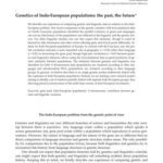 خرید و دانلود نسخه کامل کتاب Genetics of Indo-European populations: the past, the future