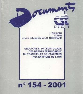 خرید و دانلود نسخه کامل کتاب Géologie et paléontologie des dépôts ferrugineux du Toarcien et de l’Aalénien aux environs de Lyon