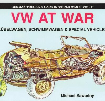 خرید و دانلود نسخه کامل کتاب German Trucks & Cars in WWII Vol II: VW At War Book I KГѓВјbelwagen/Schwimmwagen