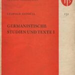 خرید و دانلود نسخه کامل کتاب Germanistische Studien und Texte I: Beiträge zur deutschen und niederländischen Philologie des Spätmittelalters