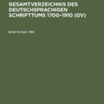 خرید و دانلود نسخه کامل کتاب Gesamtverzeichnis des deutschsprachigen Schrifttums: 114: Raz – Reh