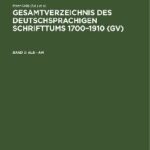 خرید و دانلود نسخه کامل کتاب Gesamtverzeichnis des deutschsprachigen Schrifttums: 3: Alb – Am