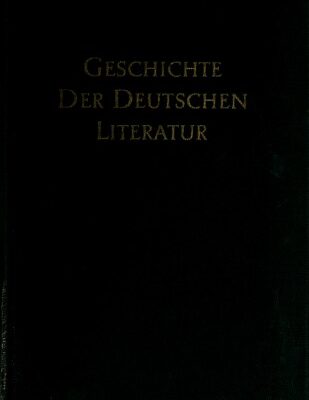 خرید و دانلود نسخه کامل کتاب Geschichte der deutschen Literatur von der Romanik bis zum späten Goethe