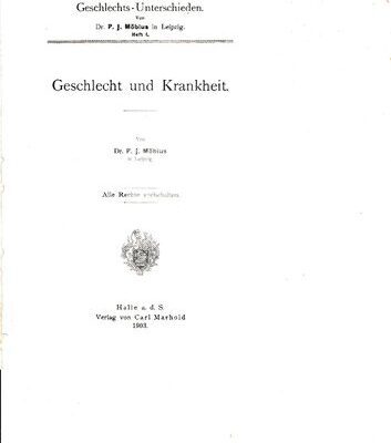خرید و دانلود نسخه کامل کتاب Geschlecht und Krankheit