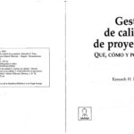 خرید و دانلود نسخه کامل کتاب Gestión de calidad de proyectos. Qué, cómo y por qué