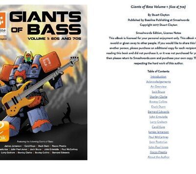 خرید و دانلود نسخه کامل کتاب Giants of Bass. Volume 1. 60s & 70s