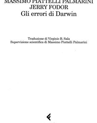خرید و دانلود نسخه کامل کتاب Gli errori di Darwin.