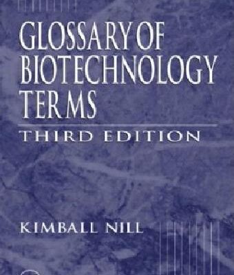 خرید و دانلود نسخه کامل کتاب Glossary of Biotechnology Terms, Third Edition