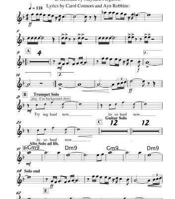 خرید و دانلود نسخه کامل کتاب Gonna fly now (Big band) (Theme From Rocky)