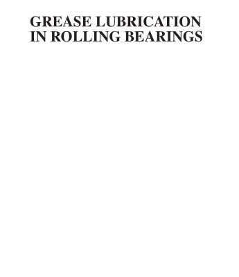 خرید و دانلود نسخه کامل کتاب Grease Lubrication in Rolling Bearings