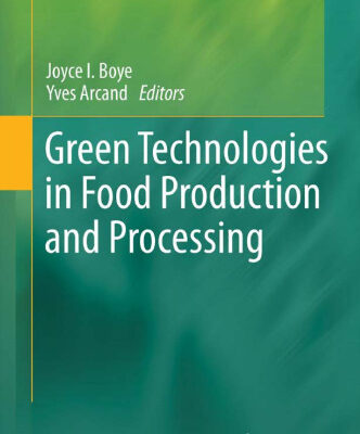 خرید و دانلود نسخه کامل کتاب Green Technologies in Food Production and Processing
