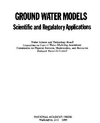 خرید و دانلود نسخه کامل کتاب Groundwater Models