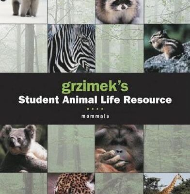 خرید و دانلود نسخه کامل کتاب Grzimek’s Student Animal Life Resource: Mammals. Vol. 1-5