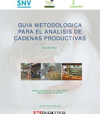 خرید و دانلود نسخه کامل کتاب Guía metodológica para el análisis de cadenas productivas