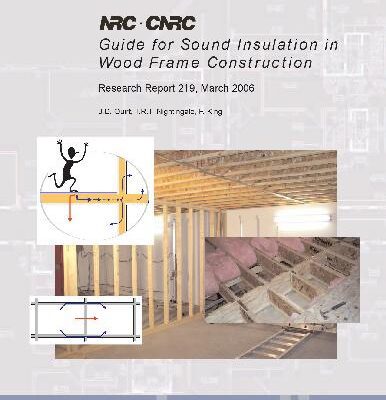 خرید و دانلود نسخه کامل کتاب Guide for Sound Insulation in Wood Frame Construction