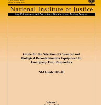 خرید و دانلود نسخه کامل کتاب Guide for the Selection of Chemical and Biological Decontamination Equipment for Emergency First Responders