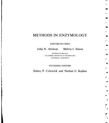 خرید و دانلود نسخه کامل کتاب Guide to Protein Purification Guide to Protein Purification