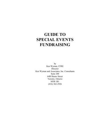 خرید و دانلود نسخه کامل کتاب Guide to special events fundraising