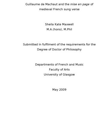 خرید و دانلود نسخه کامل کتاب Guillaume de Machaut and the mise en page of medieval French sung verse